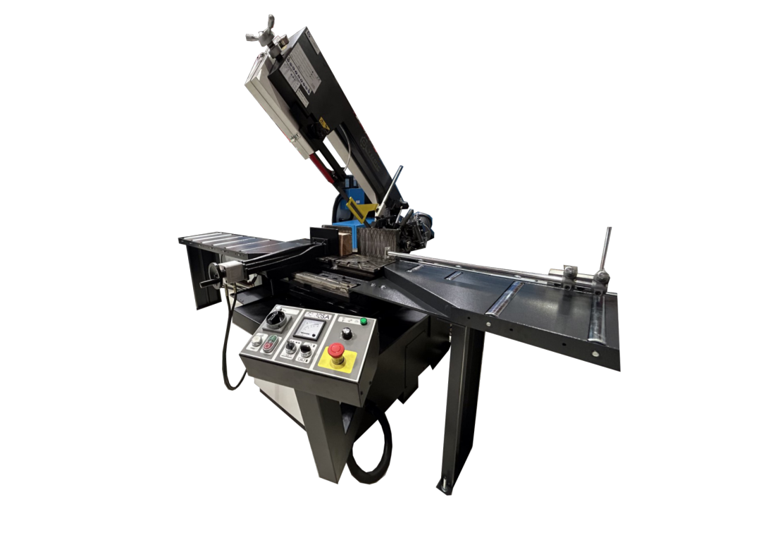 Scie à ruban semi-automatique OLYMPIC - S330SA - Grande fiabilité avec descente pendulaire et capacités élevées_2