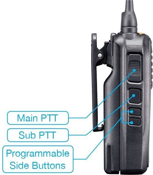 Talkie-walkie IP730D - hybride LTE/3G et PMR, 5W, 128 canaux, double SIM, étanchéité IP67_2