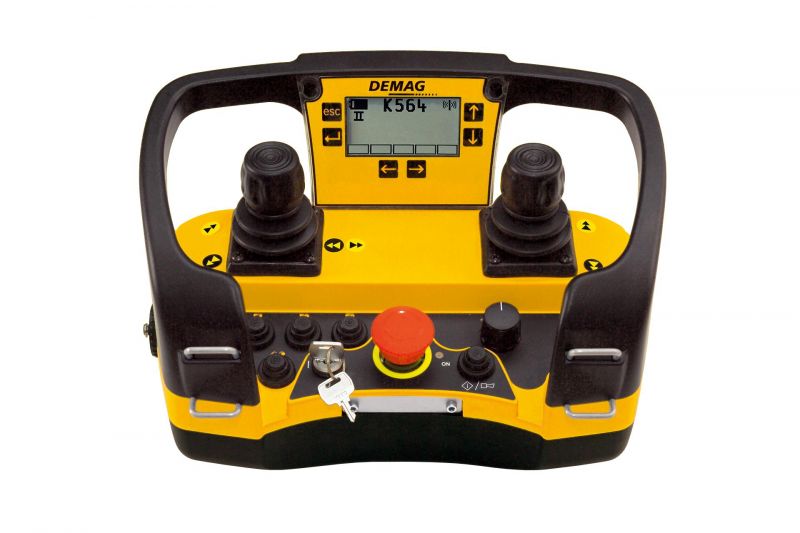 DRC-MP - Télécommande radio industrielle Demag - 2 touches pour fonctions spéciales, robuste et ergonomique_2