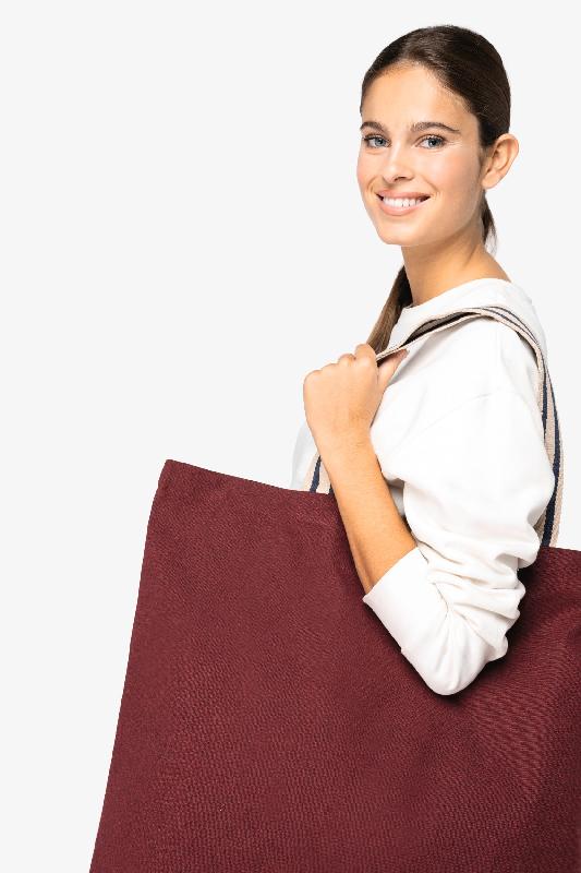 Grand sac shopping écoresponsable - Native Spirit NS110 - 48L, coton et polyester recyclés_2