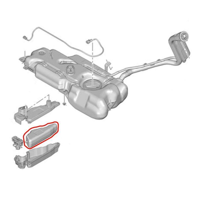 POCHE ADDITIF FAP EOLYS POWERFLEX CERINE PEUGEOT 207 208 2008 CITROEN C3 C4 CACTUS 9678033680 1500RZ_2