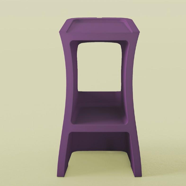 Tabouret haut intérieur/extérieur Karla - Sokoa - Violet_2