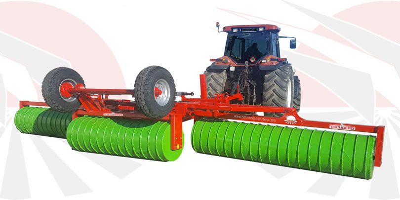 Rouleau agricole RDFA - Escudero - 6 à 10 m - pliage hydraulique et châssis renforcé_2