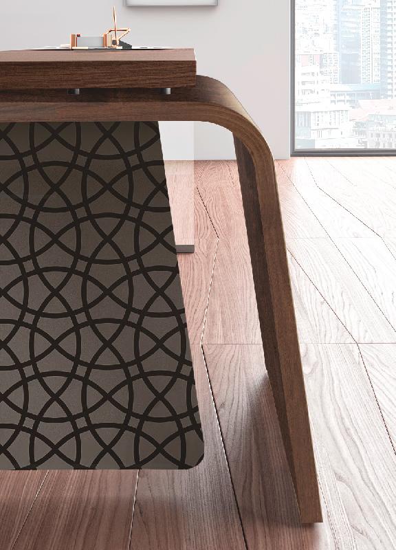 Bureau de Direction design Italien piètement extérieur So Luna_2