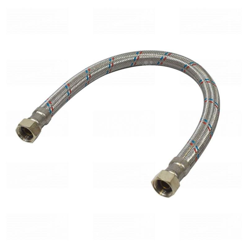 Flexible inox ø11mm intérieur f-f 1/2