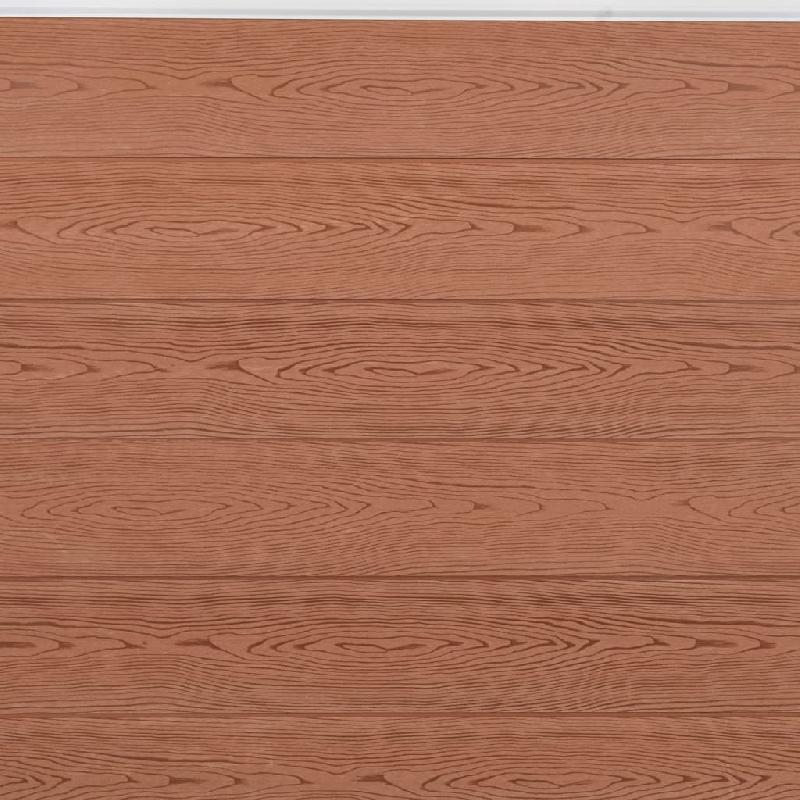 Vidaxl ensemble de panneaux de clôture marron 180x186 cm wpc 3211826_2