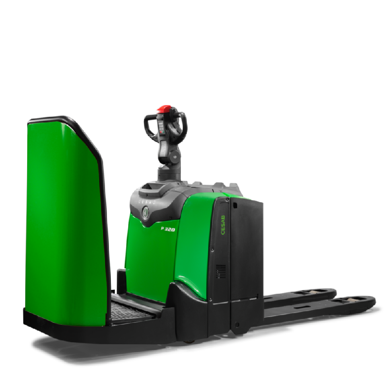 Transpalette électrique autoporté P300 pour vos opérations de manutention en Isère et Rhône   -  disponible en achat neuf et en location de courte à longue durée_2