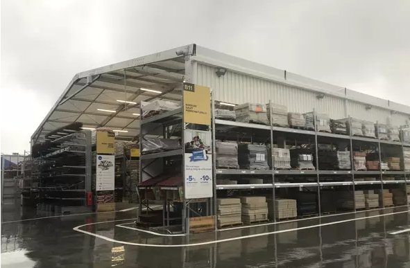 Bâtiment sur-mesure pour zone de remise de marchandises - Neivalu_2
