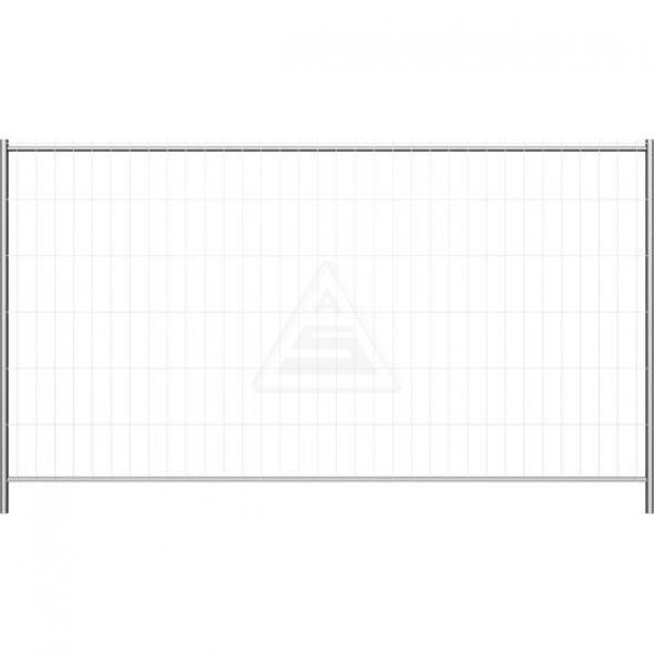 Grille de chantier mobile pré-galvanisée - Standard - Schake - Ø42,4 mm - anti-escalade_2