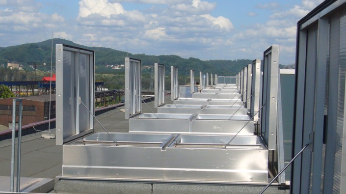 Lanterneau brakel® duo therma / sur embase en aluminium / double vitrage_2