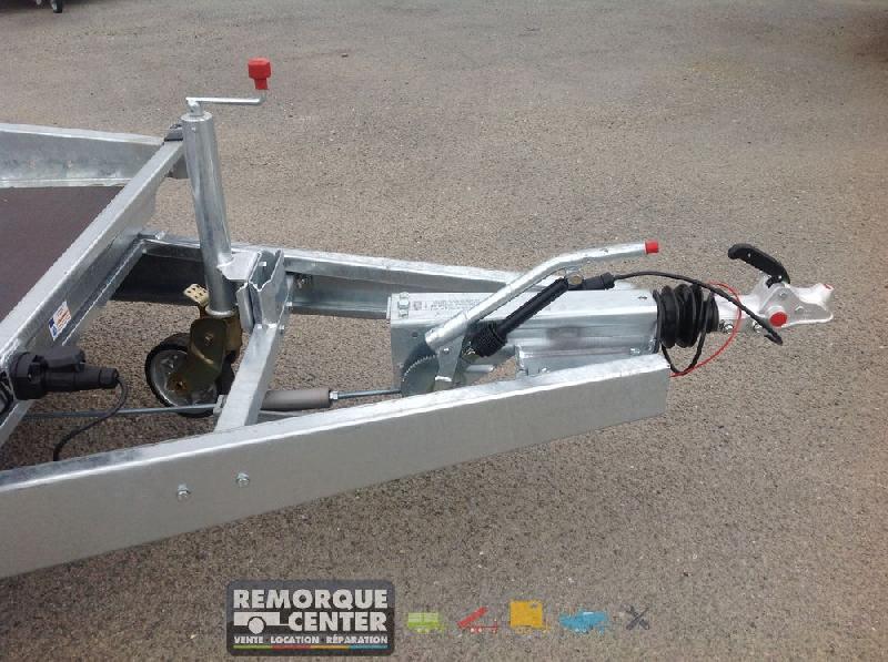 Porte Engin Lider - Timon fixe - PTAC : 3500 Kg - 300 x 145 cm - Référence 40855L - 2 essieux_2