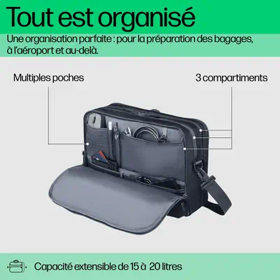 Sac pour ordinateur portable HP Travel Plus 15 litres 14 pouces_2