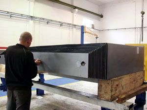 Protecteurs télescopiques en acier - Alteryco - tôles d'acier spécial avec profil support_2