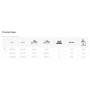 Broyeur forestier semi-professionnel Série SMF - Aedes - 550 kg - 670 kg_2