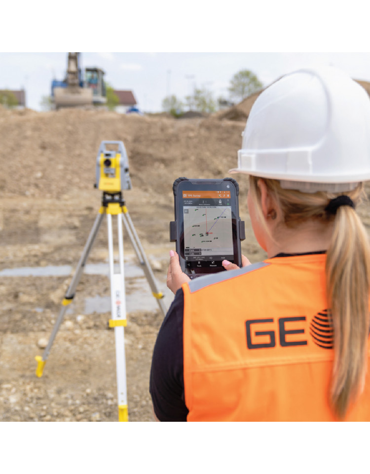 Station totale robotisée GeoMax Zoom95 - Technologie STReAM 360, précision 3'' et écran couleur VGA_2