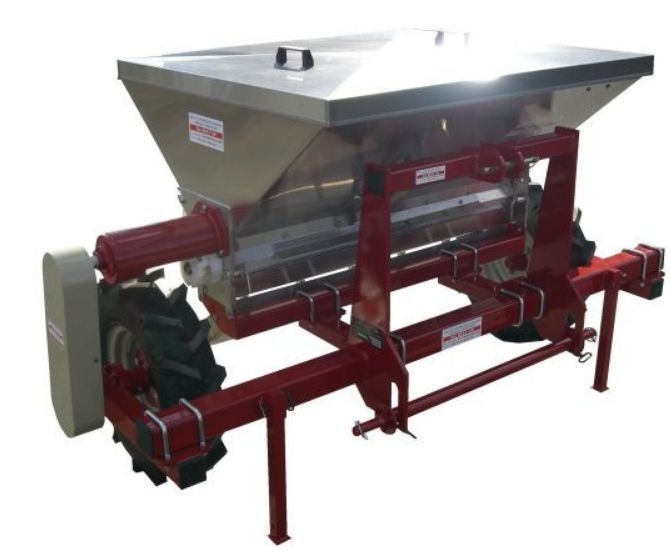 Distributeur d'engrais ATP - Huet 2 m - Cuve inox 120 litres - Attelage 3 points_2