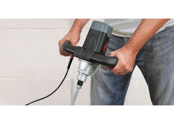 Malaxeur et mélangeur portatif Skil 1016 AA - 1200 W - Poignée double et arbre M14_2