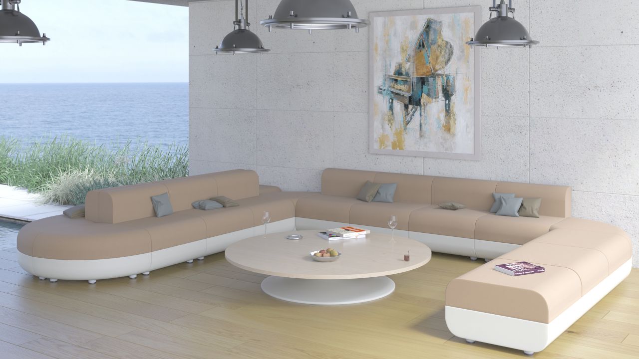 Canapé d'accueil contemporain et ergonomique pour zones de réception_2