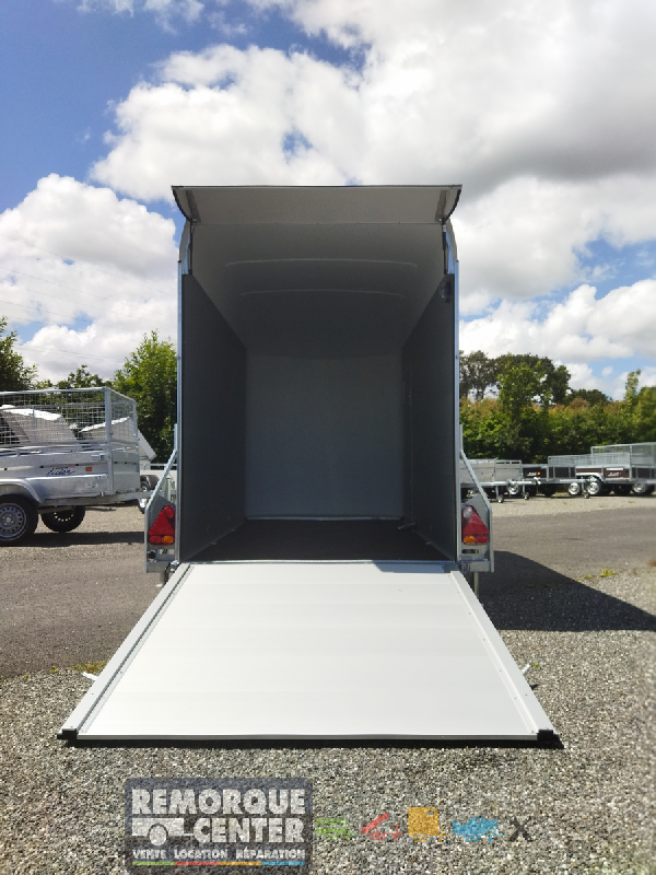 Remorque fourgon composite polyester DEBON C300 ROADSTER - PTAC : 1300 Kg - 300x150xH197 cm - Reference -T-UT20290_2