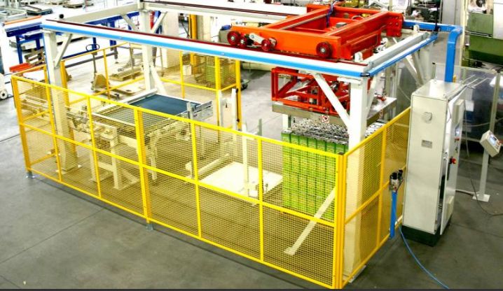 Dépalettiseurs automatiques à tête mobile Pantograph AD EC/FC 20 - Clevertech France - prise magnétique ou à vide_2