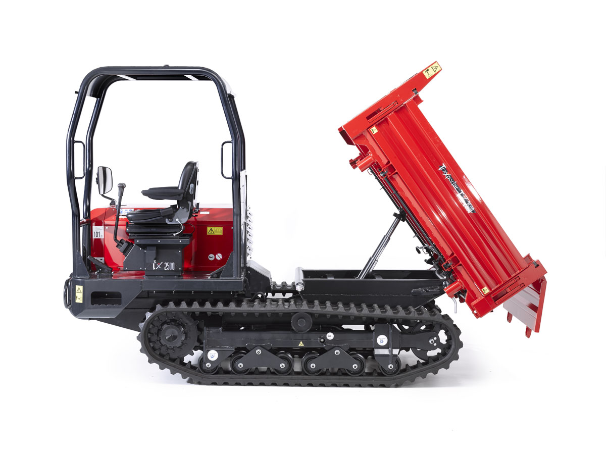 Dumper 2.5t - hinowa tx2500 caisson trilatéral_2