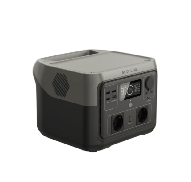 Kit station de charge portable 600W - 512Wh EcoFlow River Max 2 avec panneau solaire pliable 135W - autonomie et recharge rapide_2