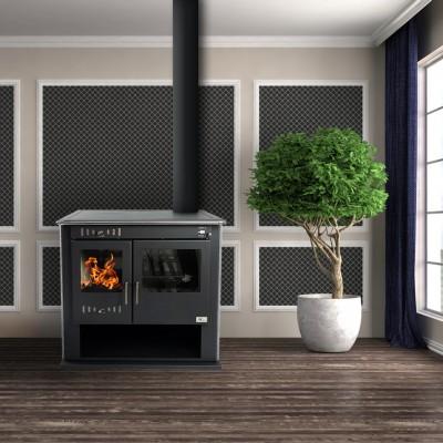 La clusaz - cuisinière à bois en pierre ollaire - gf flam_2