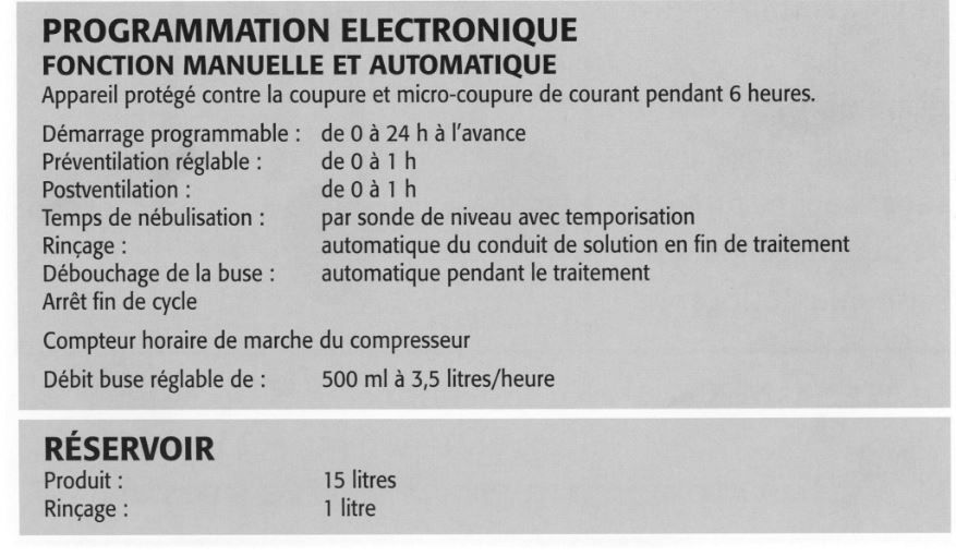 Mini-max plus - nébulisateur pneumatique à froid - pulsfog france - débit : 4000 m3/h_2
