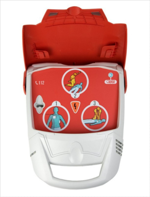 Packs Défibrillateur Schiller Fred PA1 - Support intérieur avec garantie 10 ans et assistance téléphonique 7j/7 24h/24_2