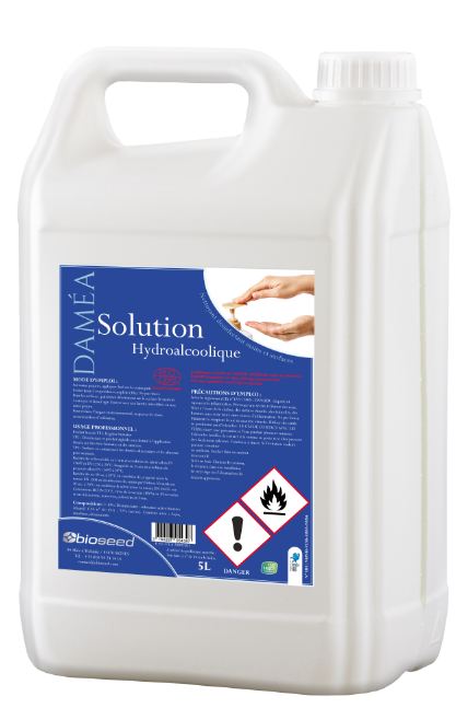 Solution hydroalcoolique désinfectante pour les mains - Ecocert - Spray 100ml - Marque Obioseed_2