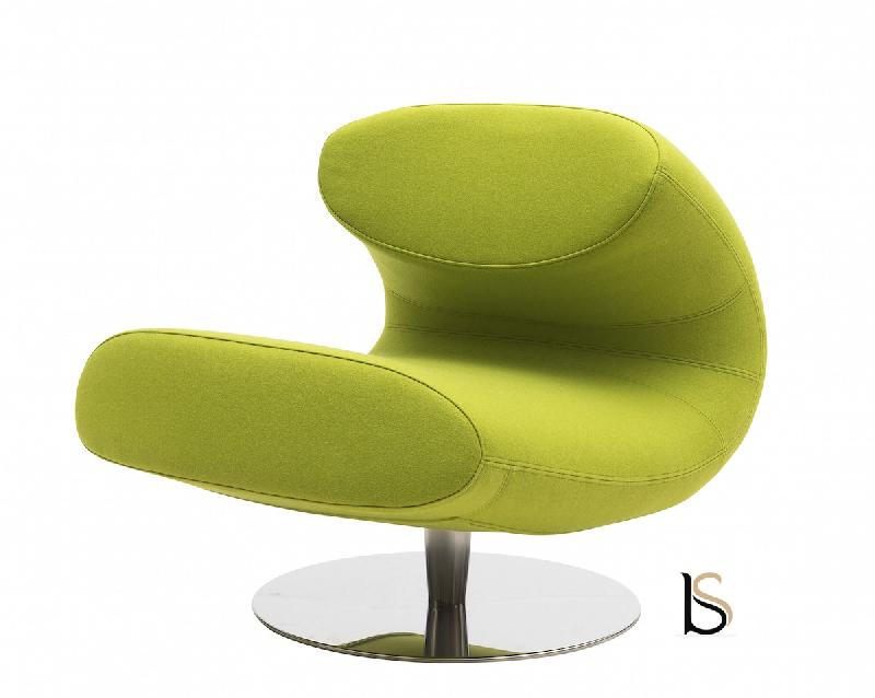 Fauteuil RIO - Softline - Felt Jaune 579_2