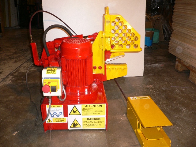 Mini cisaille crocodile hydraulique mobile McINTYRE - Force de cisaillement 23T -CROCO-150_2