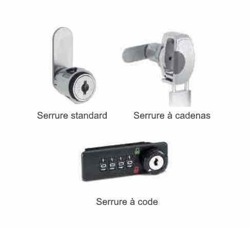 Vestiaires compacts TASK - en demi-cases - 2 portes par colonne - largeur 30 ou 40 cm_2