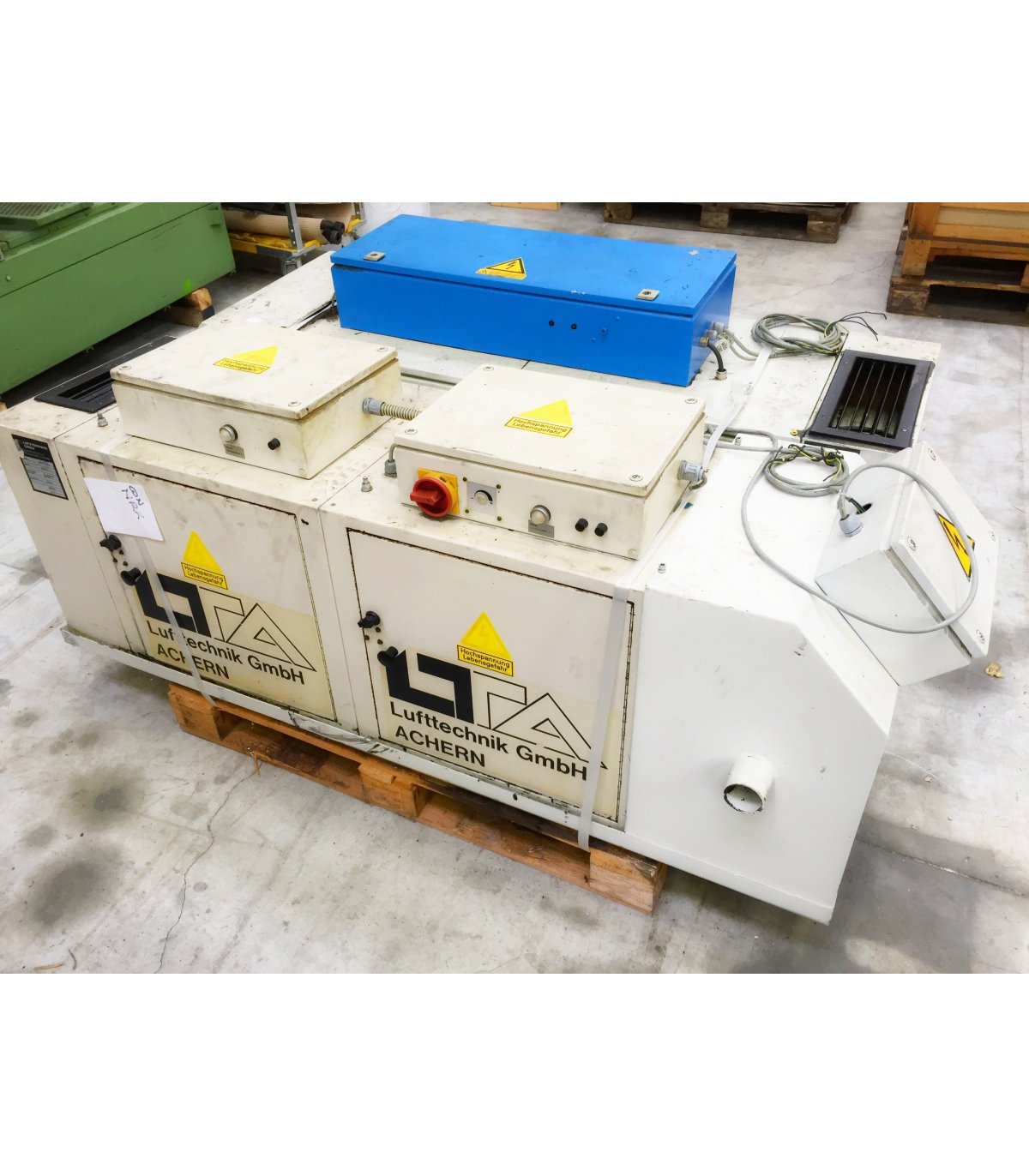 Aspirateur de brouillard d'huile - LUFTTECHNIK AC 121 R/2/K - Accessoires machines - N° Stock 4188_2