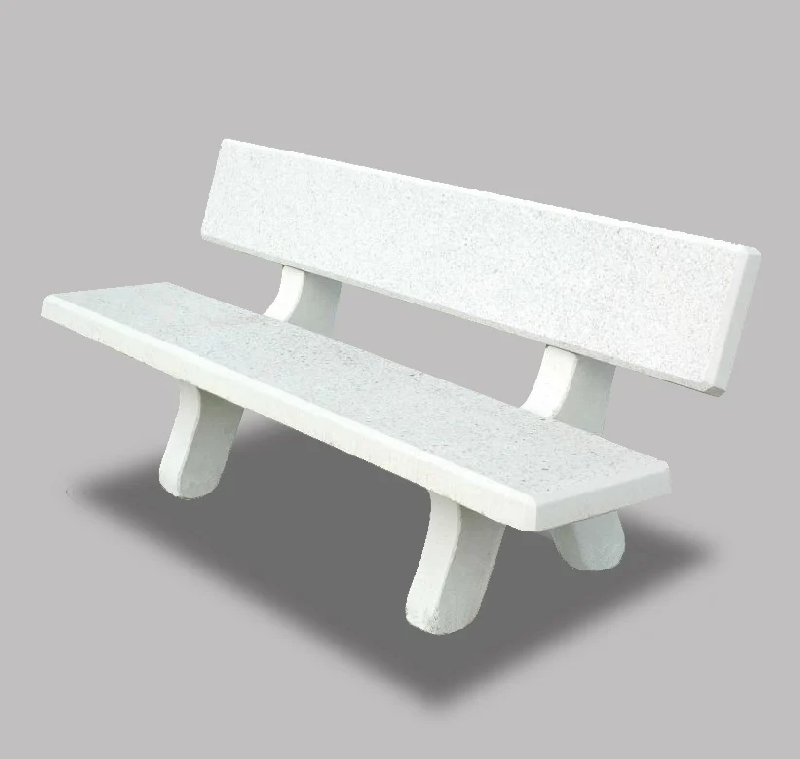 Banc Béton blanc_2