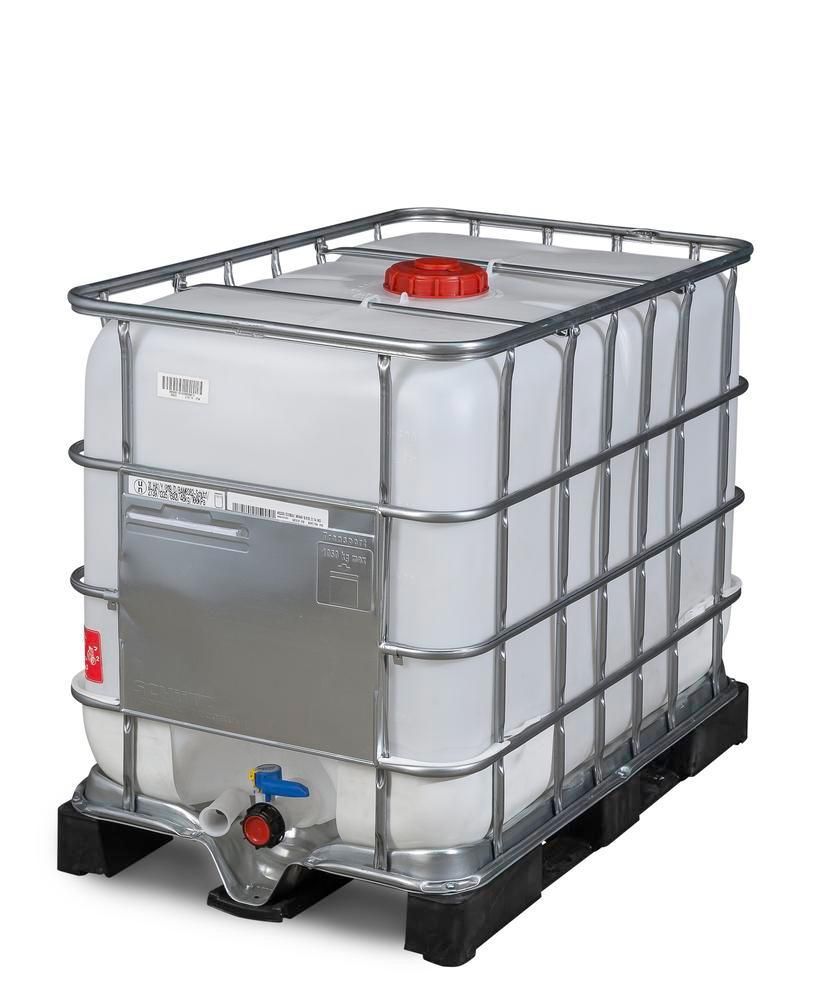 266162W - Cuve IBC produits dangereux, 600 litres, ouverture DN 150, palette PE, sortie DN 50_2