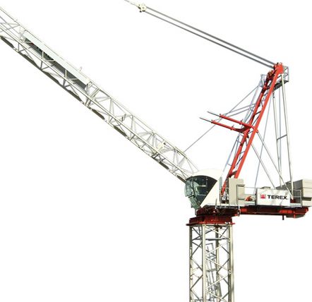 CTL 140-10 - Grue à tour à flèche relevable Terex - capacité de levage max. 10 t (11 t US) - longueur de flèche 50 m_2