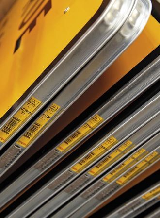 Panneau de chantier en acier galvanisé - Nadia Signalisation - Certifié NF TSI 03 avec options et finitions_2