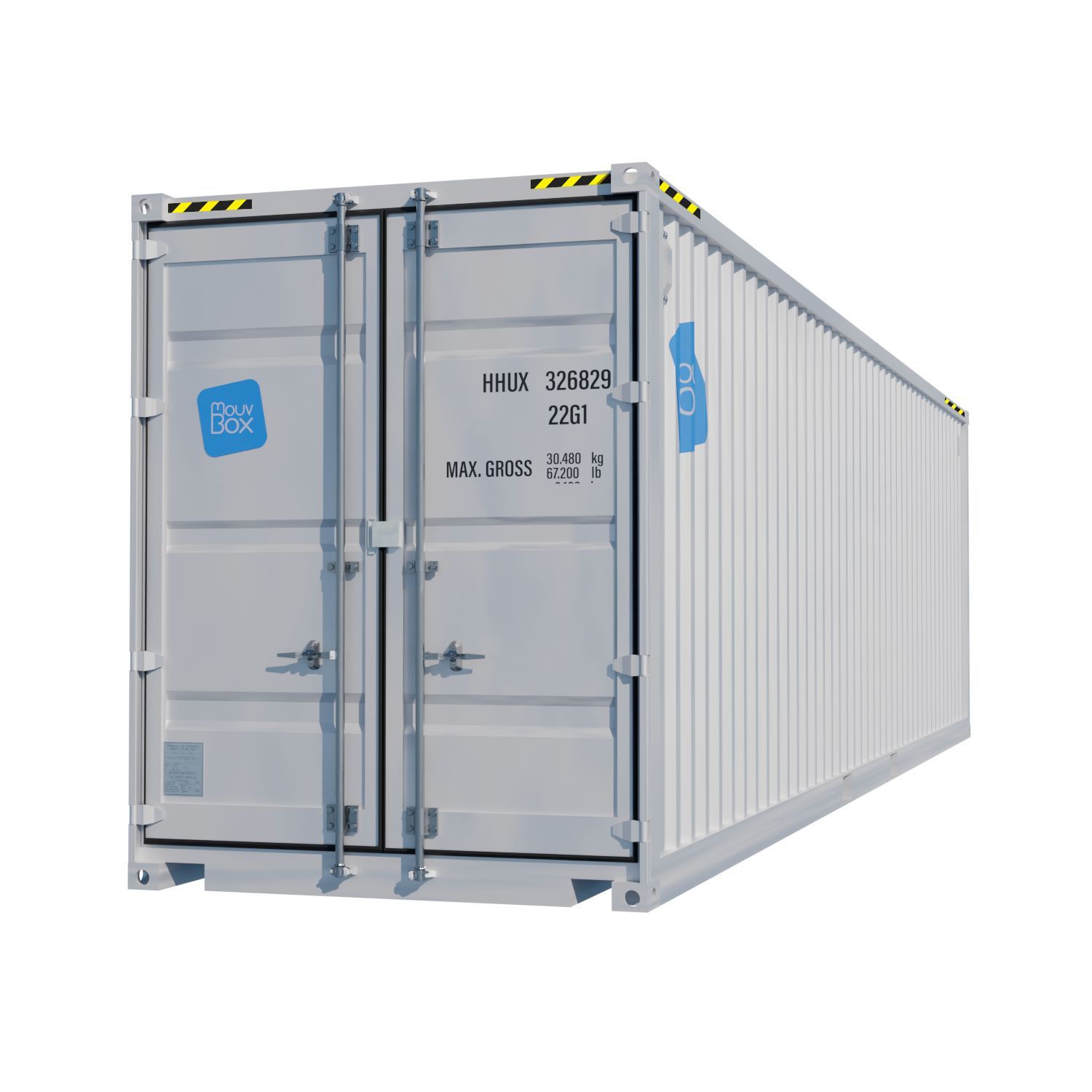 Container maritime 40' High cube premier voyage_2