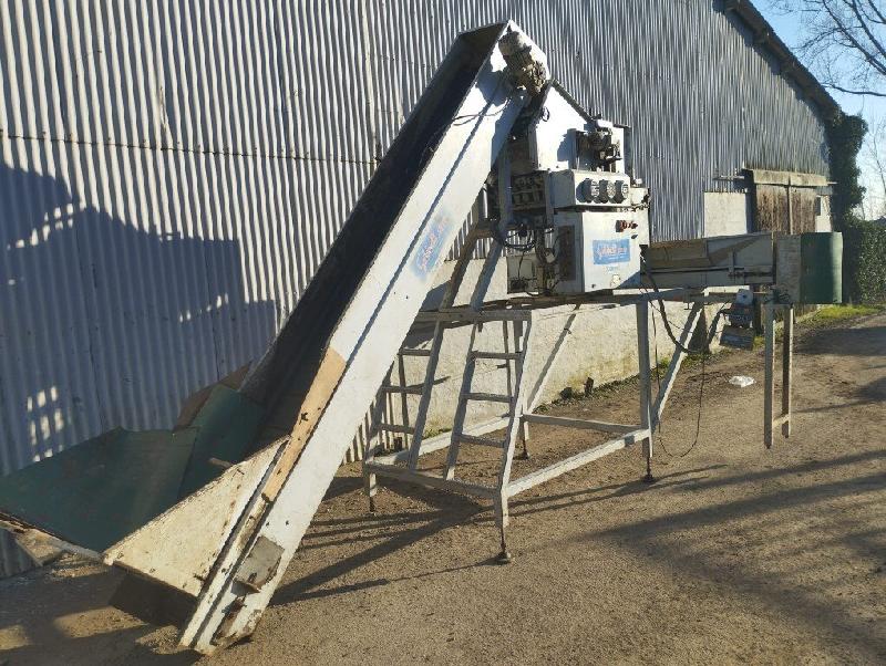 Peseuse linéaire Ghisetti PV130E - modèle 1988 - avec élévateur de chargement et tapis transversal - En occasion_2