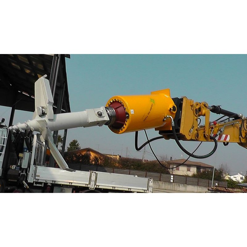 Tarière hydraulique pour pelle de 12t à 80t - Référence TV40 - Robustesse et polyvalence_2