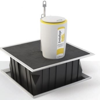 Conteneur enterré UNDERBIN en polyéthylène - design sophistiqué, adapté au tri sélectif_2