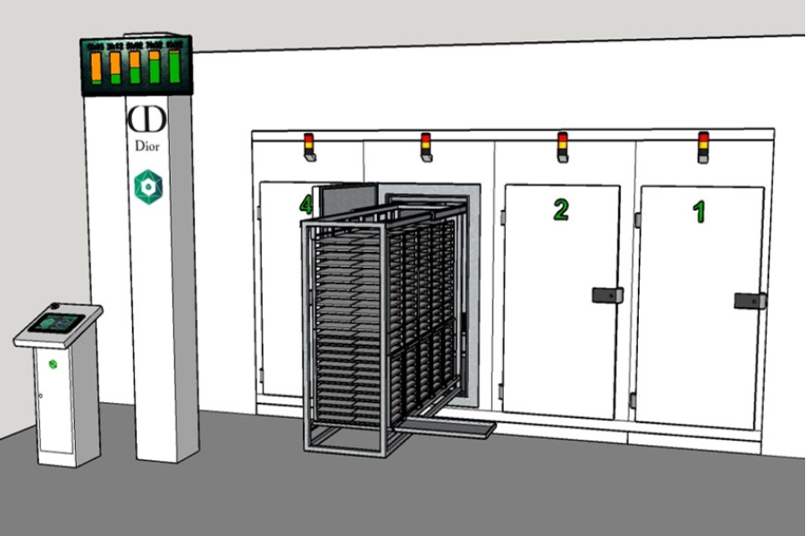 Enceinte climatique sur mesure - Tests environnementaux ATEX, gestion COV, lumière - CAELIS_2