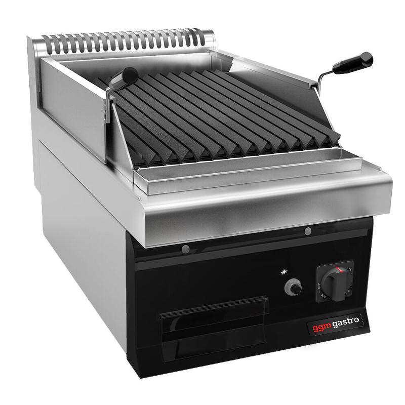 Grill à gaz en pierre de lave - 7 kW - Grille inclinable  - Mario 700 | GGM -GLK473C_2