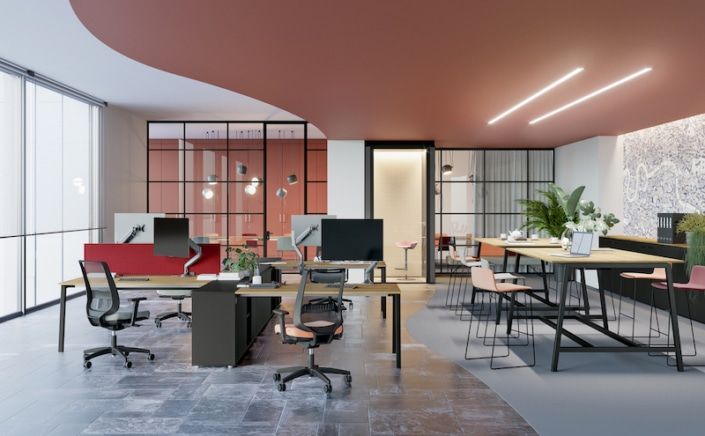 Service d'aménagement de bureaux dédié aux  PME/PMI  : une solution ergonomique et esthétique  adaptée à vos besoins spécifiques_2