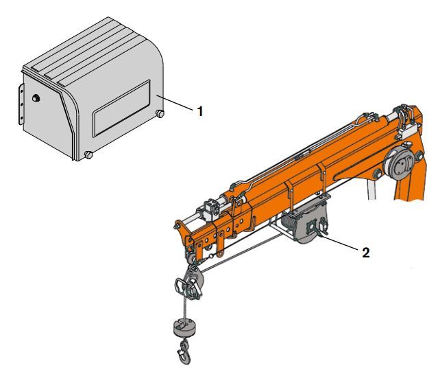 Grue auxiliaire Atlas T51 - modèle T51_2
