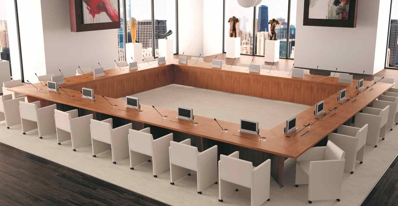 Table haute direction NATURE-BOIS - ébénisterie - 9 essences de bois - formes et dimensions sur-mesure_2