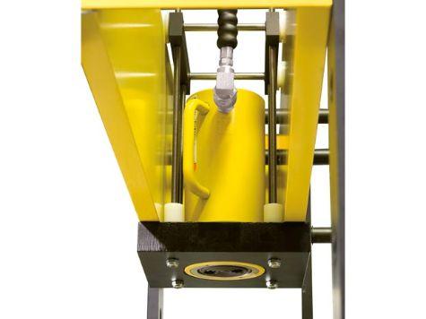 XLP506P802, 498 kN Press d'atelier avec RC506 Vérin Simple Effet et P802 Pompe manuelle_2