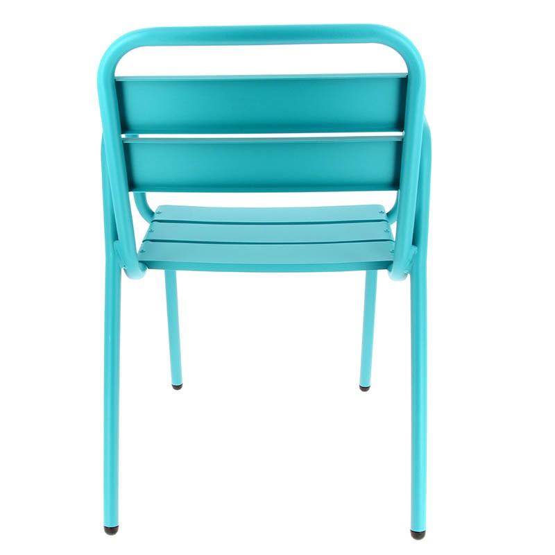 Fauteuil aluminium Avignon - BLEU_2