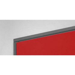 Porte coupe-feu isolante en tôle d'acier galvanisé 800 x 2050 mm